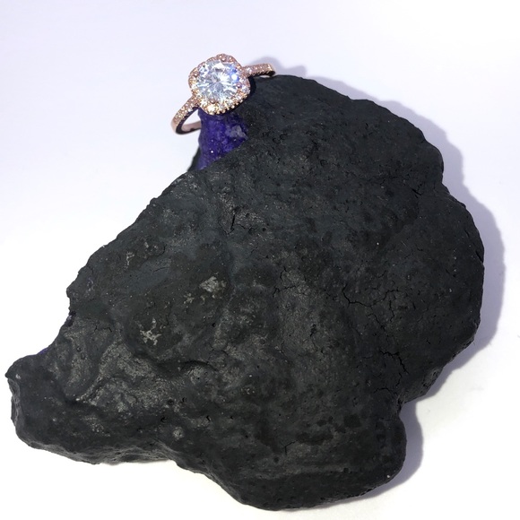 Princess Cut Engagement Ring Wedding Band 8.75 & 6 - Picture 5 of 8